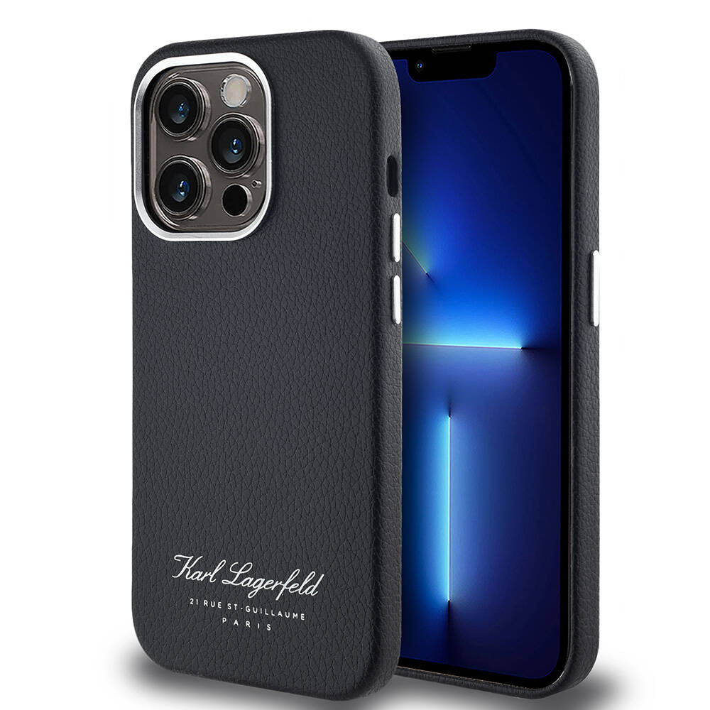 Karl Lagerfeld iPhone 14 Pro Max Kılıf Orjinal Lisanslı KL Yazılı Hotel Telefon Kılıfı - 1 Karl Lagerfeld iPhone 14 Pro Max Kılıf Orjinal Lisanslı KL Yazılı Hotel Telefon Kılıfı - 1